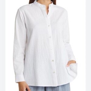 Classic White Shirt - Eileen Fisher